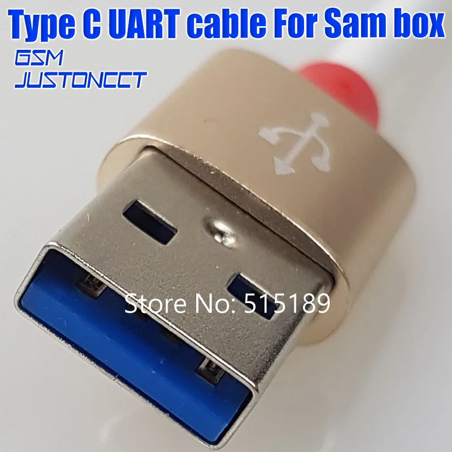 Новинка 2019 100% оригинальный кабель UART типа c SAM PRO Box и box для samsung S8 бесплатная