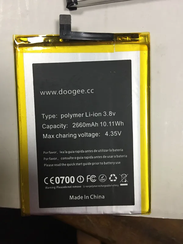 

jinsuli for DOOGEE F5 Battery Replacement New High Quality High Capacity 2660mAh Battery for DOOGEE F5 IN STOCK