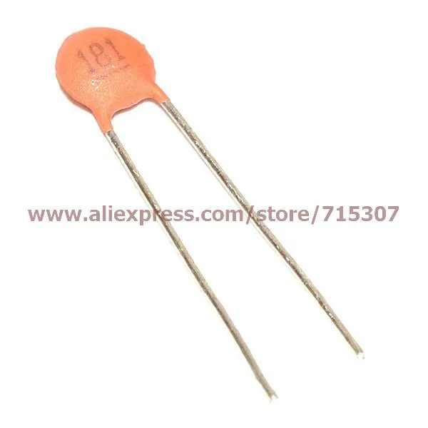 Ceramic capacitors 50V 181 180pf