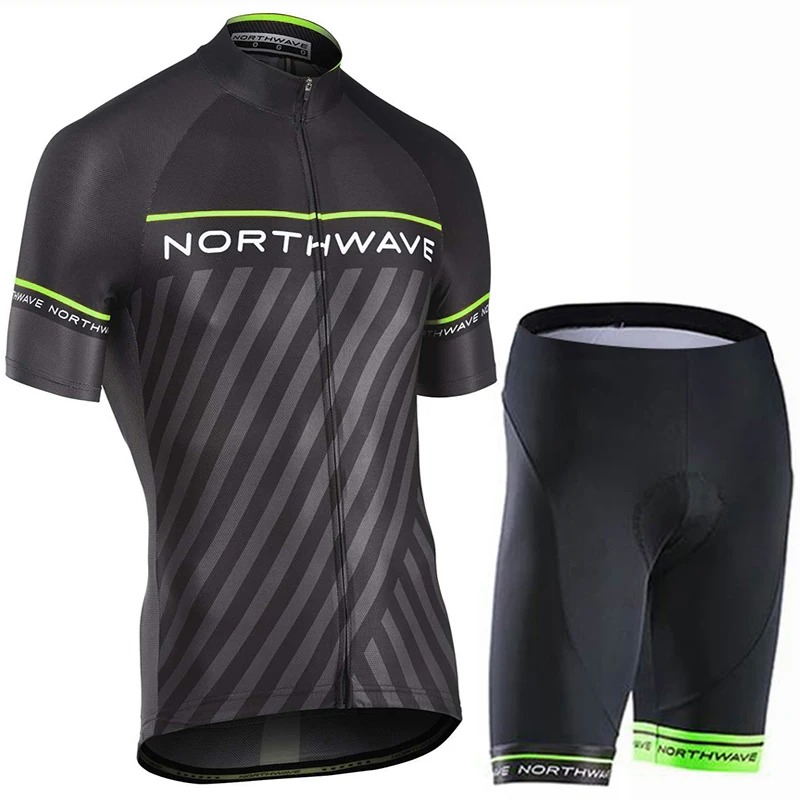 Дышащий комплект для велоспорта, полиэстер, быстросохнущие майки для велоспорта, Мужская одежда для велоспорта, одежда для горного велосипеда, Ropa Ciclismo - Цвет: Normal Cycling set