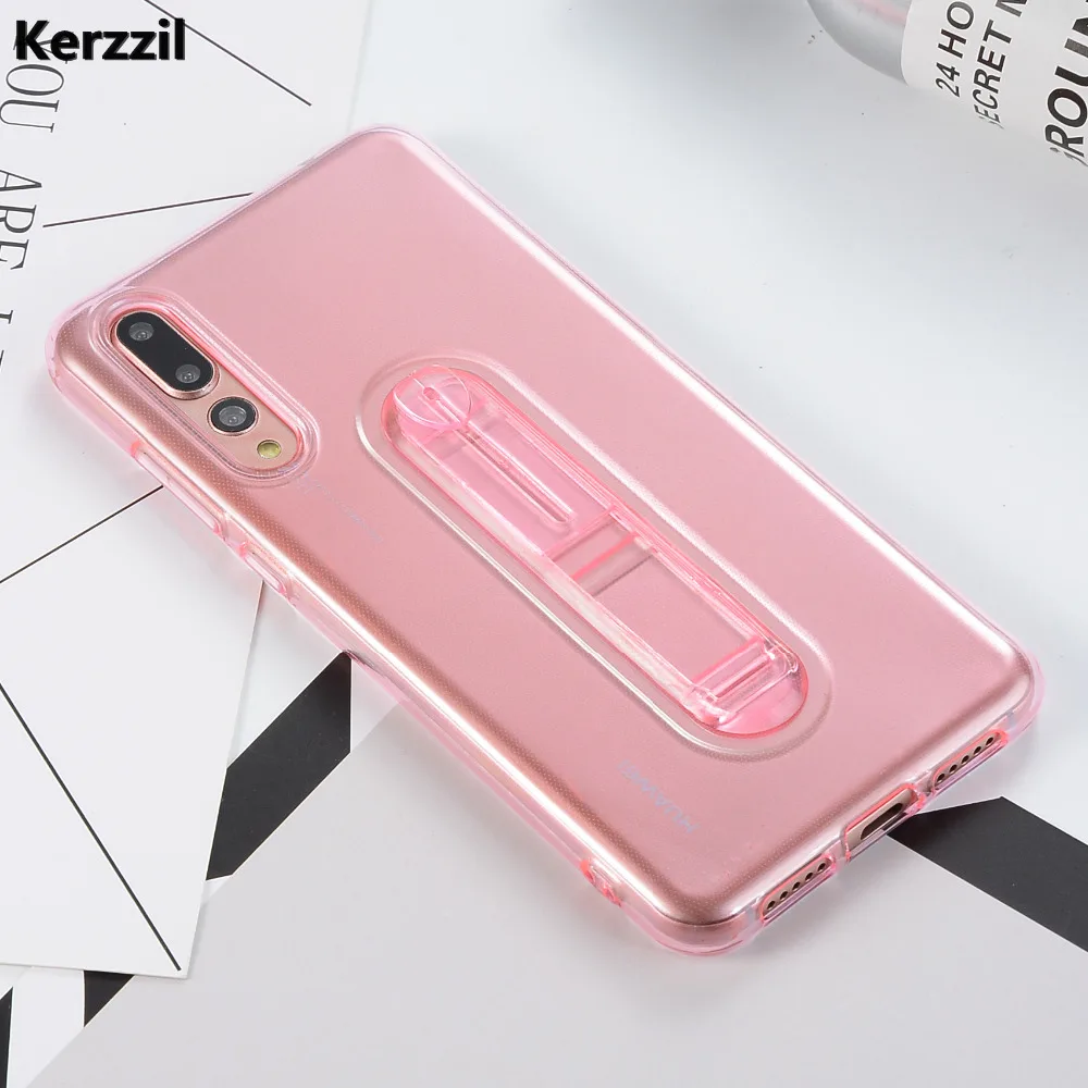 Kerzzil для Huawei P20 чехол Pro nova3e Y6 Y7Pro 2018 Y9 прозрачный мягкий держатель ТПУ Lite |
