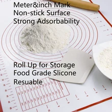 1 шт. силиконовые коврики для выпечки лист тесто для пиццы антипригарный держатель для кондитерских изделий Кухонные гаджеты Инструменты для приготовления пищи Аксессуары для выпечки
