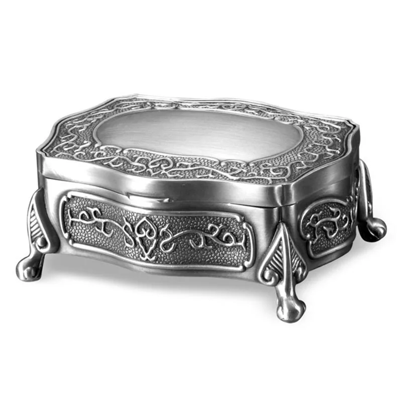 OGRM Metal Crafts LOTR Arwen Evenstar Necklace Pendant Earing Casket Jewelry Box Tin Alloy Collection Ring Box Best Gifts 6