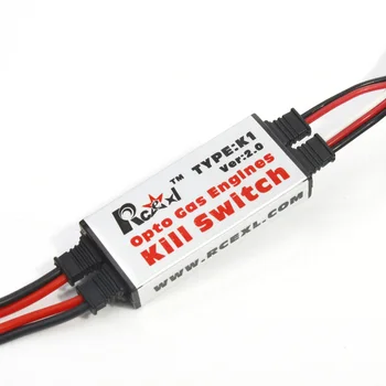 

Rcexl Opto Gas Engine Kill Switch for RC Model Gasoline Fixed wing aircraft Free Shipping
