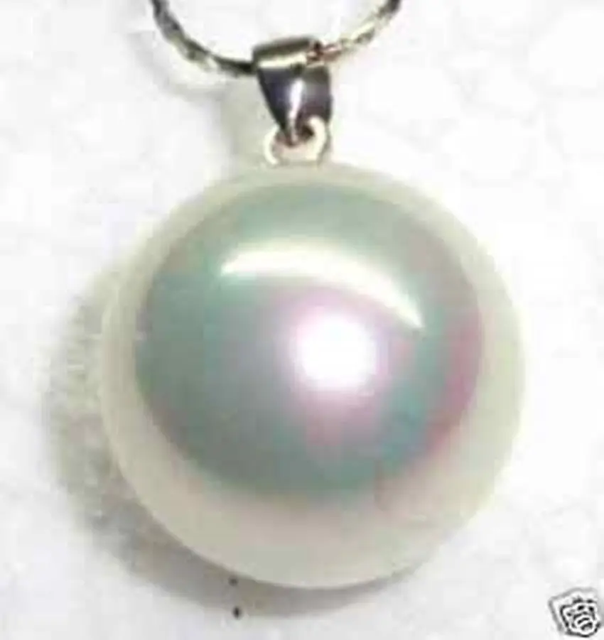 Hot sale new Style &gt&gt&gt&gt&gt16mm Beautiful White AB shell Pearl Pendant Necklace | Украшения и аксессуары