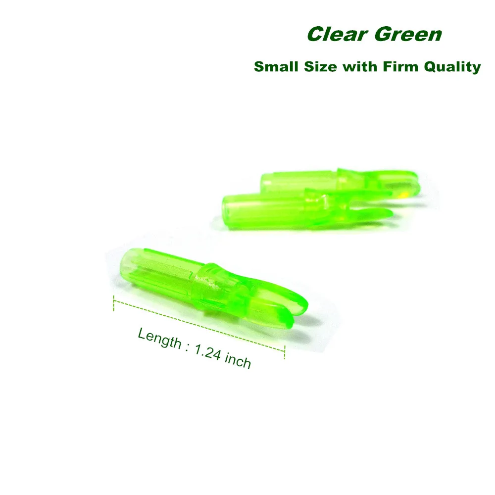 arrow nocks green