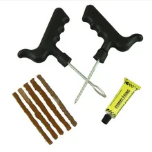 1 Unidades Tool Kit Car coche Tire Repair Tool Kit seguridad 5 tipo neumático tubeless Kit de reparación