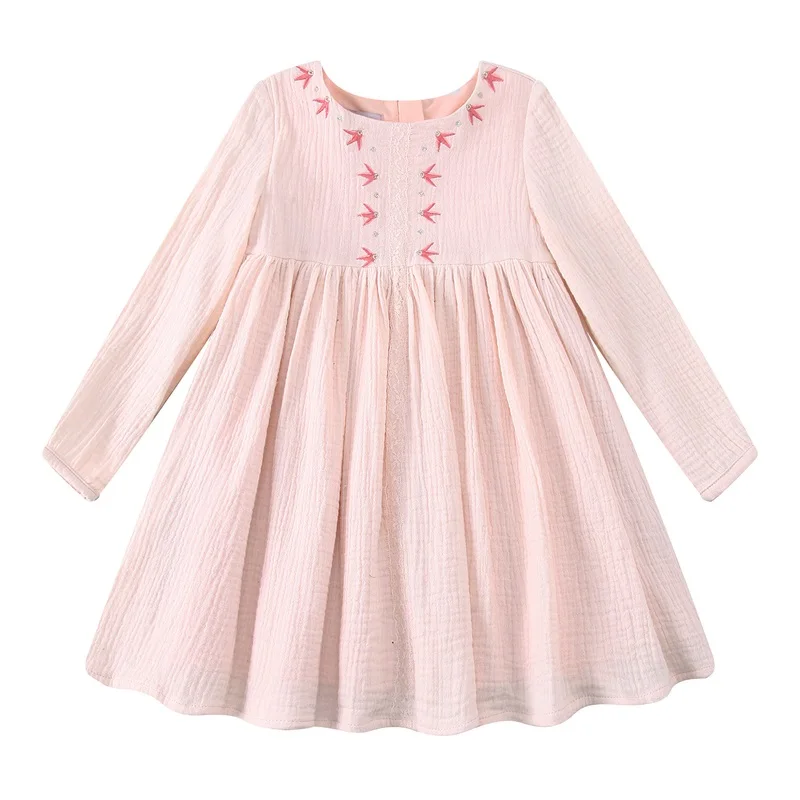 W.L.MONSOON Kids Dresses for Girls Christmas 2021 Brand Princess Dress