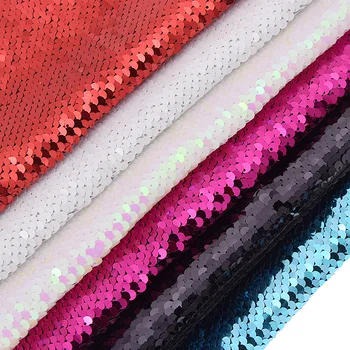 

Personality 1 Yard Fish Scale Sequin Quilting Fabric For Clothes Handbag Dresses DIY Decoration Material Supplies