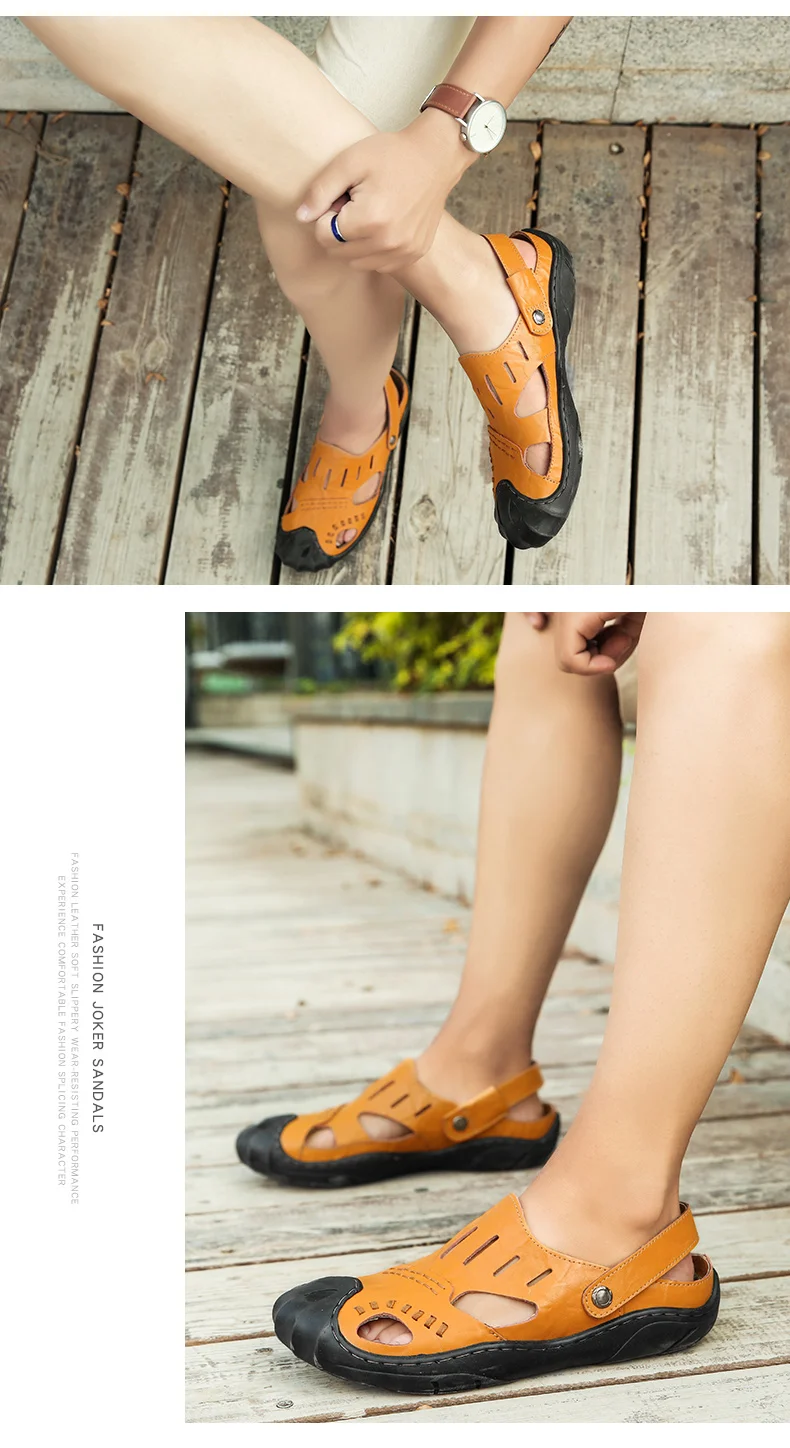 Sandales Homme D Ete/Молодежная трендовая повседневная обувь, мужская обувь, модные сандалии, летние мужские дышащие zapatos hombre