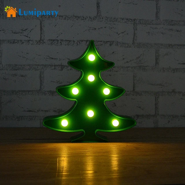 Lumiparty Marquee Teken Licht 3D Nachtverlichting Batterij Kerstboom ... Lumiparty Marquee Teken Licht 3D Nachtverlichting Batterij Kerstboom ...