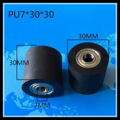 2 шт. внутренние шарикоподшипники из полиуретана 5 мм 6 7 8 10 мм|pulley rail|bearing bearingbearing