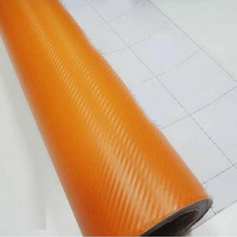 Rete 127x10 см наклейки для автомобиля высокого качества 3D углеродное волокно
