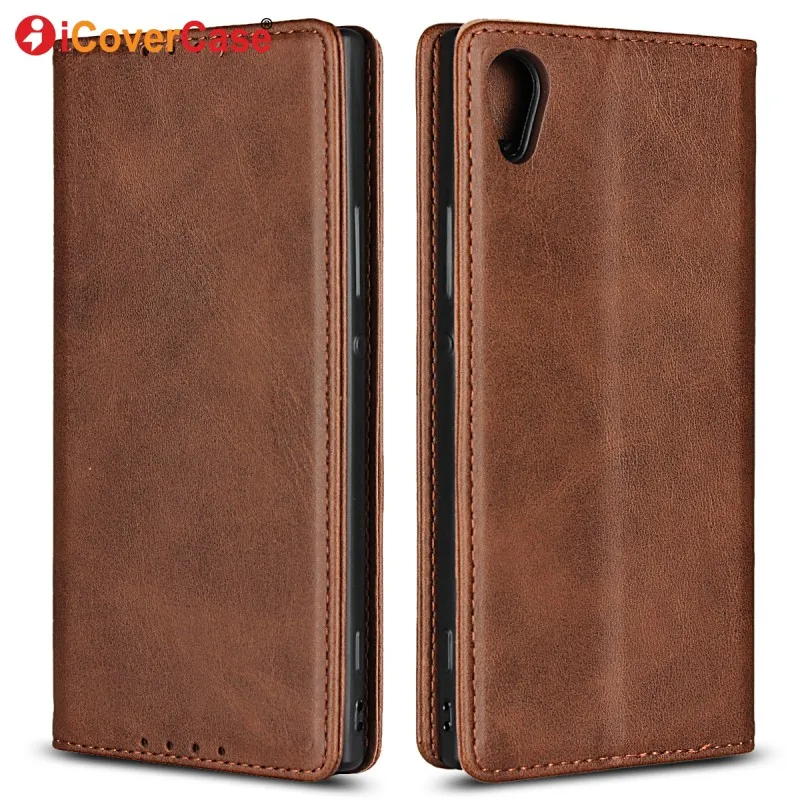 Cena Etui z klapką SKÓRZANY PORTFEL dla Sony Xperia XA1 magnetyczny pokrywa Coque Funda Hoesjes dla Sony Xperia XA1 Ultra etui na telefony akcesoria