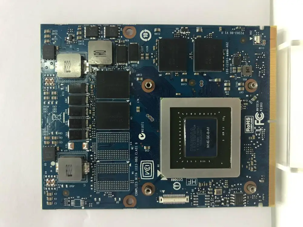 Для ноутбука Alienware M18X M17X R3 R4 R5 R6 M15X n Envy GTX 765M MXM Sli 2 ГБ GDDR5 графическая