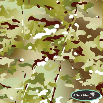 

Popular DIY car decoration camo hydro water transfer printing film hydrographics films 50cm wide PVA Film HFJ073