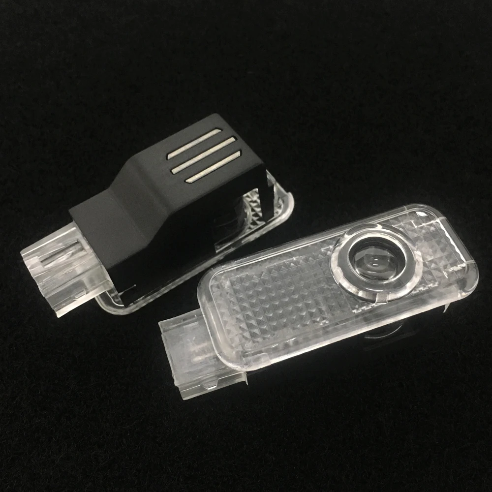 

2PCS Ghost Shadow light led laser Projector car light interior welcome Lamp For AUDI A6 C6 A4 B4 A3 A1 A5 A7 RS Sline Quattro