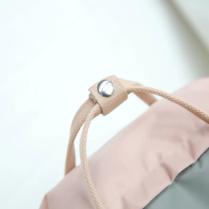 MENGHUO Panelled 2018 Women Canvas Backpack School bag for Girl Ladies Teenagers Casual Travel bags Schoolbag Backpack Mochila (57)