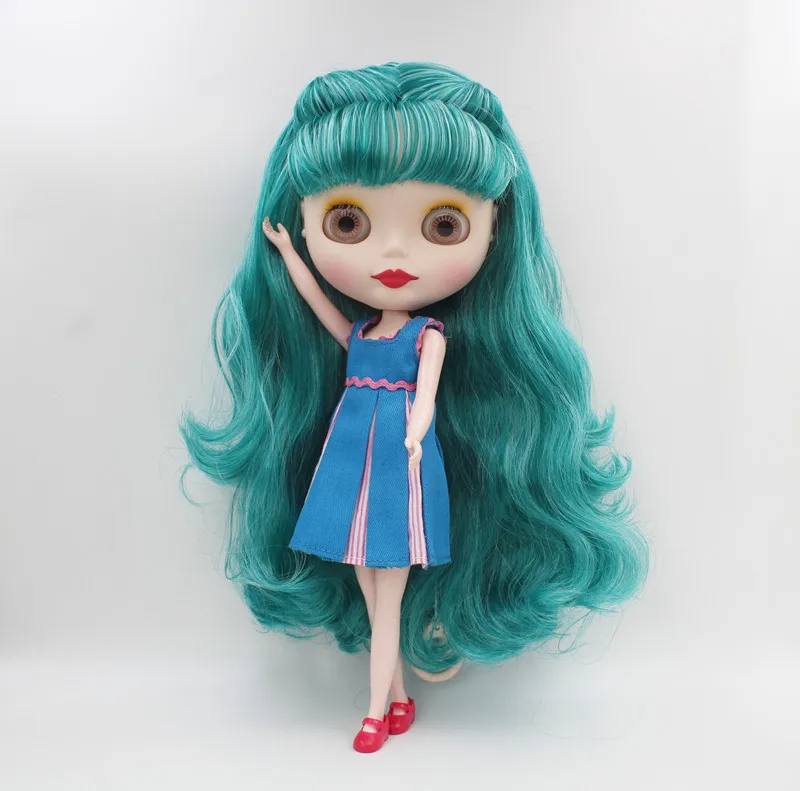 Большая скидка RBL-533 DIY Обнаженная кукла Blyth подарок на день рождения для девочки 4 цвета большой глаз кукла с красивыми волосами милая игрушка