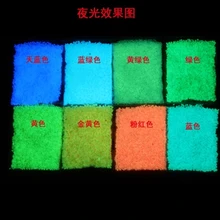 100 г, смешать 5 видов цветов Световой светящийся песок красочные Серебристые откольной желая Песок Светящиеся в темноте для DIY Дизайн ногтей украшения