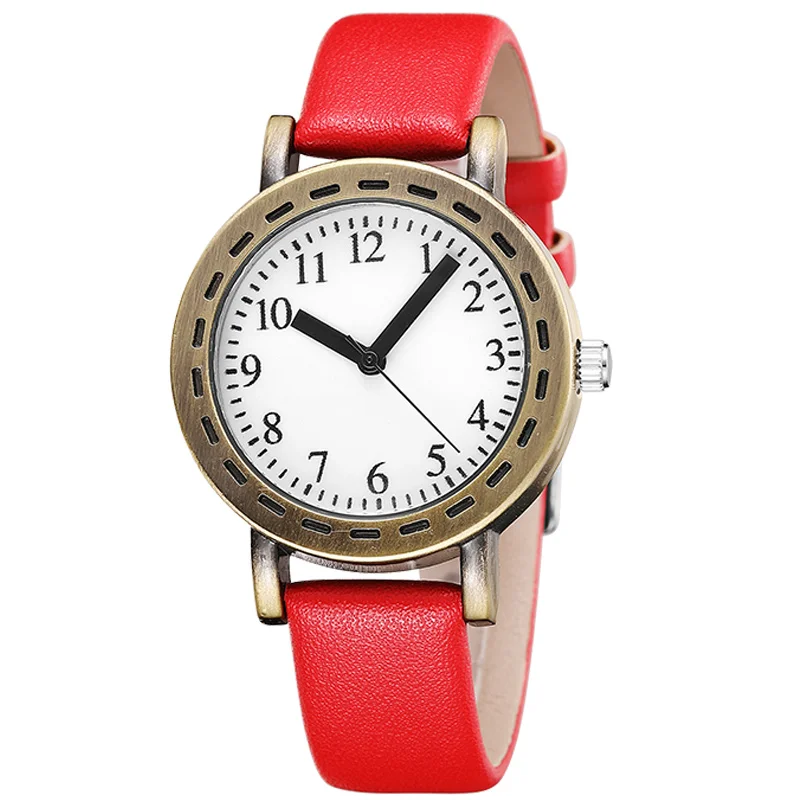 

Retro Women Fashion Watch For Lady Vintage Leather Reloj Mujer Quartz Bracelet Wrist Watch Design Brand Luxury Relogio Feminino