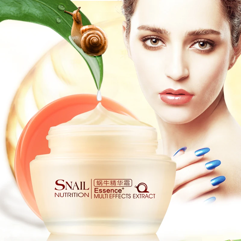 

Natural Snail Cream Brightening Moisturizing Rejuvenation Morning and evening Moisturizing Skin Fine lines Gel Cream Cosmetics