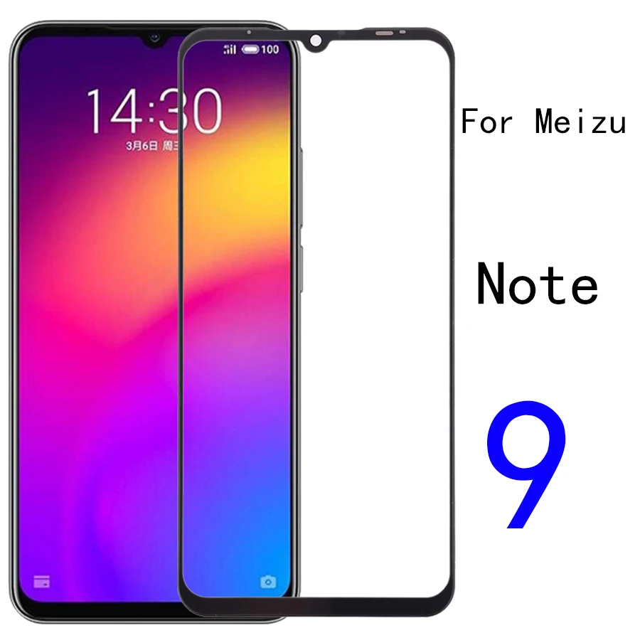 protective glass on for meizu note 9 screen protector tremp maisie not tempered glas meize maizu note9 full cover protect film | Мобильные