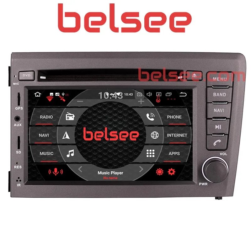 Автомагнитола Belsee для Volvo V70 S60 XC70 2000 2004 Android 8 0 ядер 4 Гб стерео Bluetooth GPS навигация