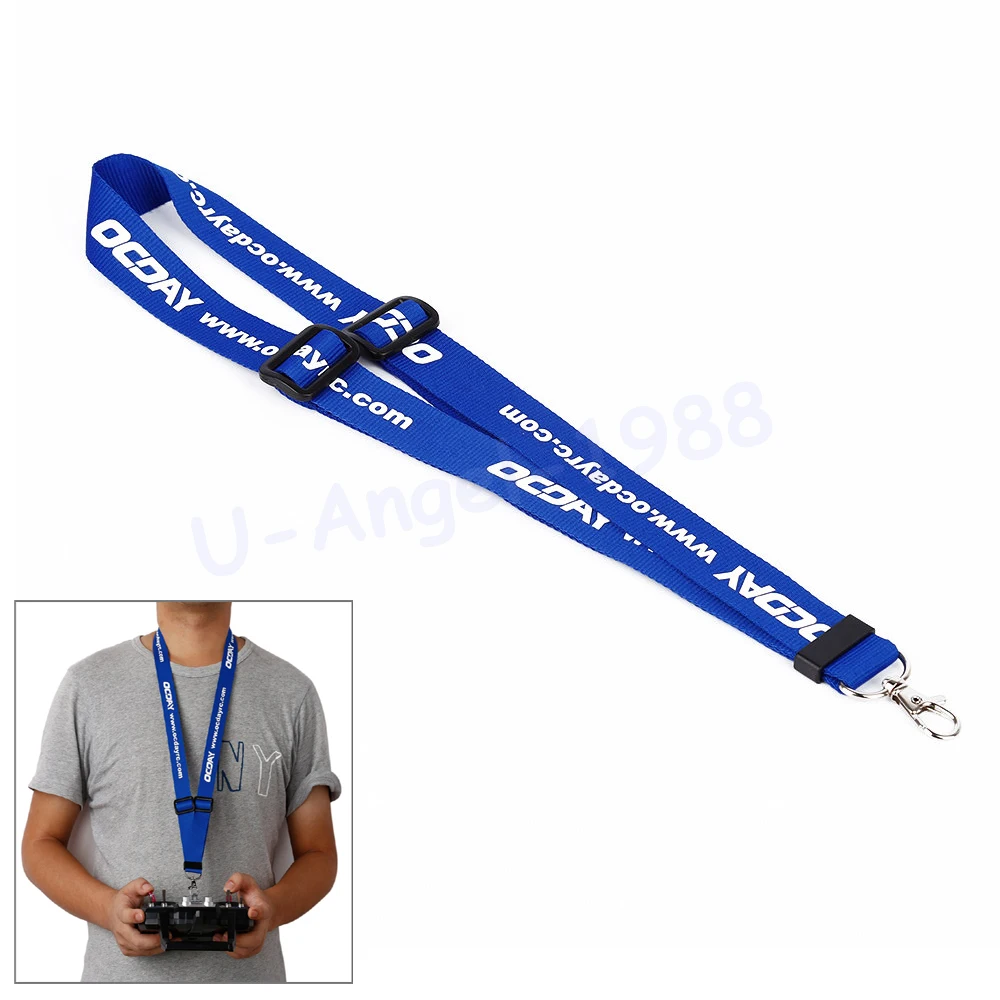 

10pcs OCDAY Universal Neck Strap Belt Neckstrap for FS TH9X T6 I6 Radiolink RC Transmitter With Logo