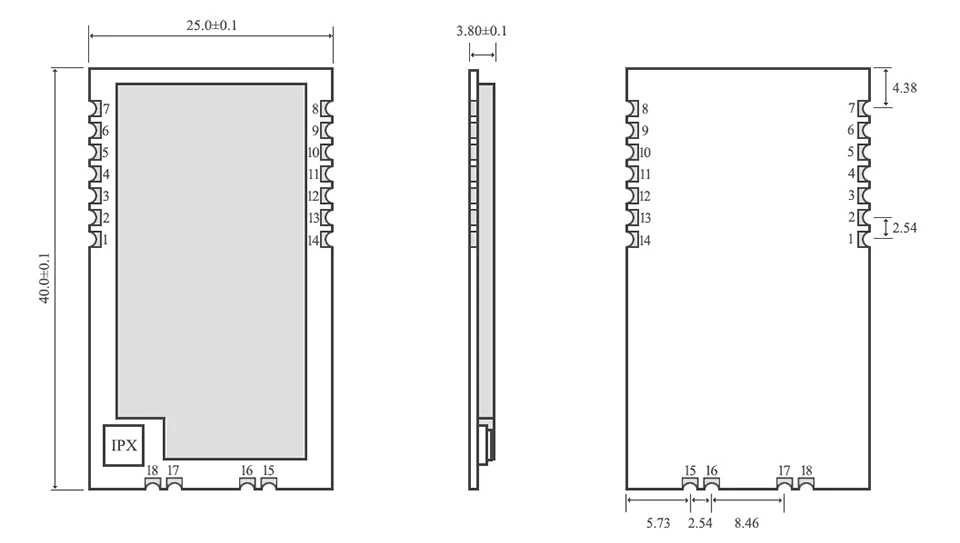 E32(915T30S) wireless transceivers (5)