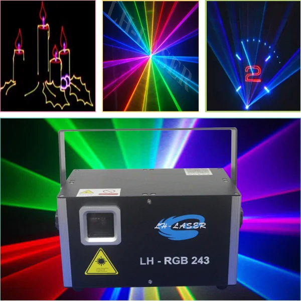 Мини лазер RGB с сканером 45kpps и аналоговым модулем dj светильник/диско