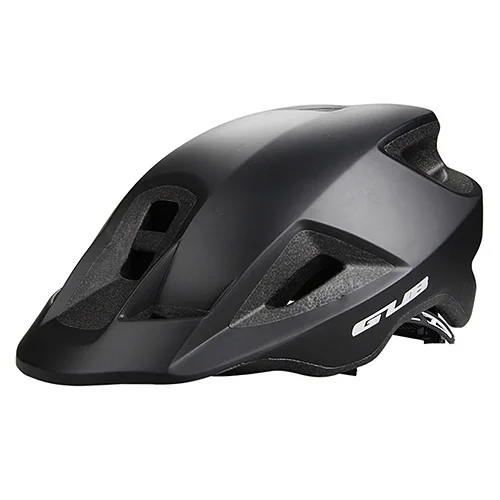 GUB дышащий MTB велосипедный шлем унисекс защитные шляпы Сверхлегкий интегрально-литой вентиляционные отверстия велосипедный шлем для 57-62 см - Цвет: Black
