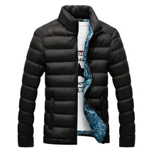 2020 nuevas chaquetas de invierno Parka hombres Otoño Invierno Caliente prendas de vestir marca Slim Mens abrigos Casual rompevientos chaquetas acolchadas hombres M-6XL