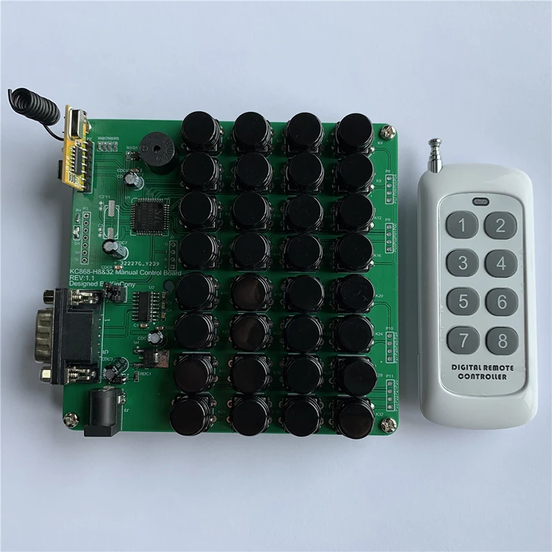 32 Buttons Manual Control RS232 Keyboard KC868 Smart Home Automation Module Controller 433 mhz rf Remote control Domotica Hogar