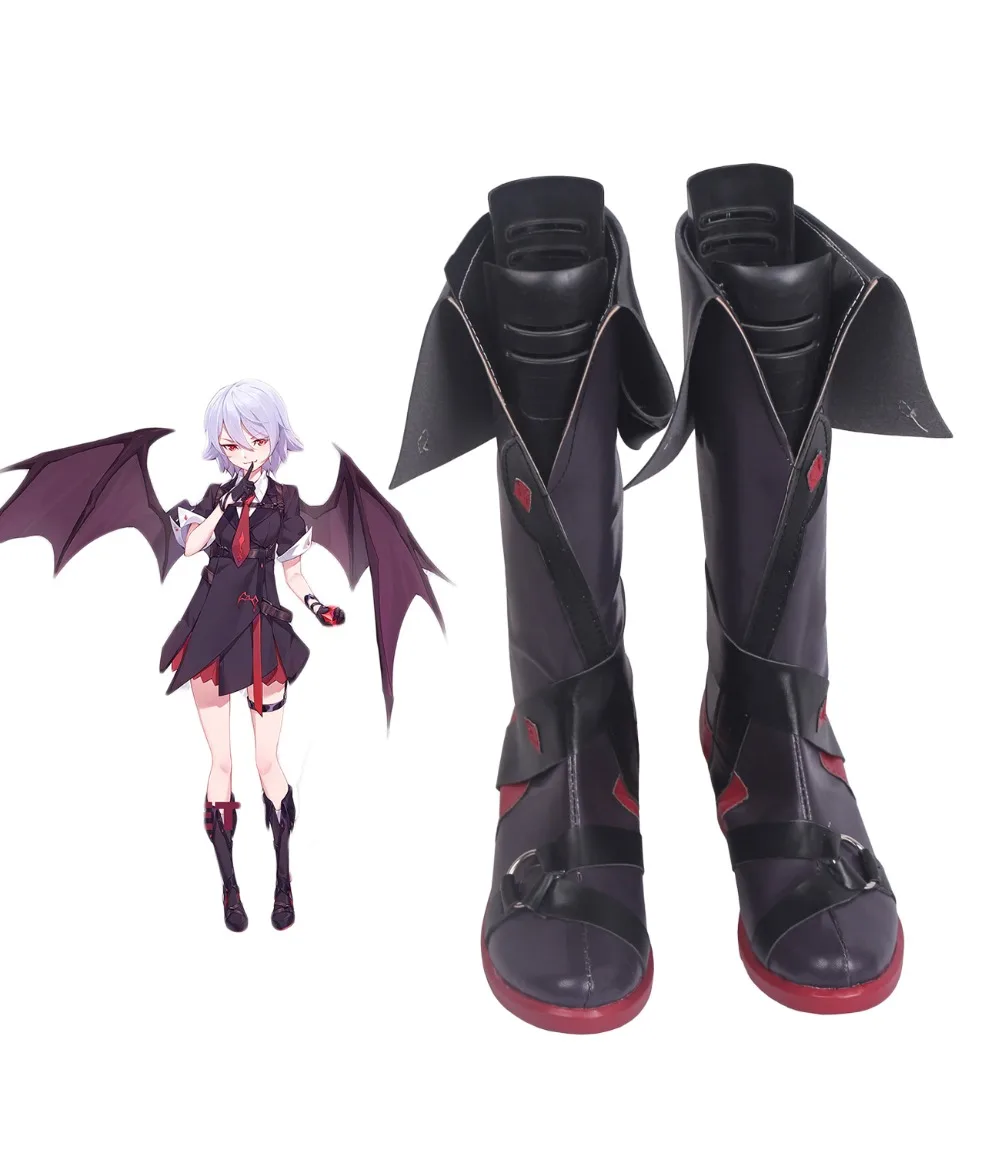 Ботинки с высоким голенищем для косплея Touhou Project Remilia Sukaretto на заказ