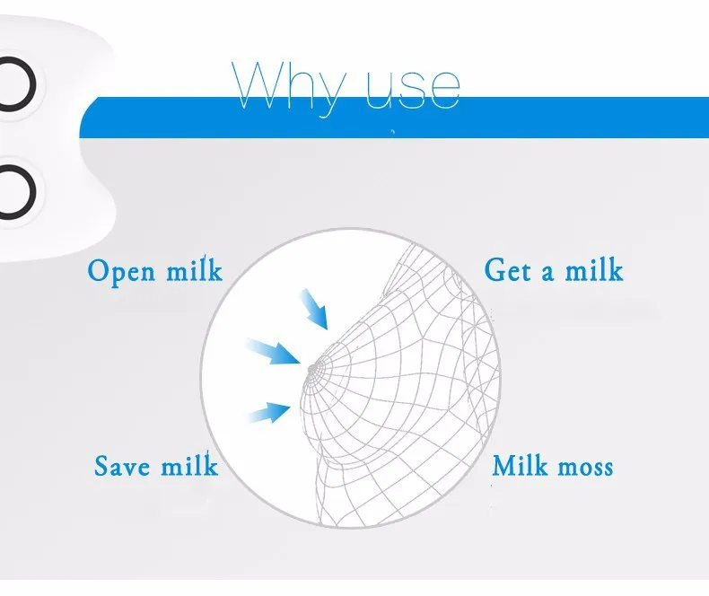 Новейший молокоотсос для мамы, всасывающий сосок, Электрический молокоотсос, бренд, Детские продукты, молочный USB молокоотсос