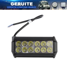 36 Вт 12x3 W 3600LM IP65 автомобиля 12-24V Светодиодный светильник бар светодиодный рабочий светильник потолочные светильник Точечный светильник светодиодный автомобиль для плавания, охоты, рыбалки