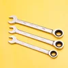 Ratchet Metric Spanner Open End and Ring Wrenches Tool Ratchet Handle Wrench Set Key Set and Nut Tools ► Photo 3/6