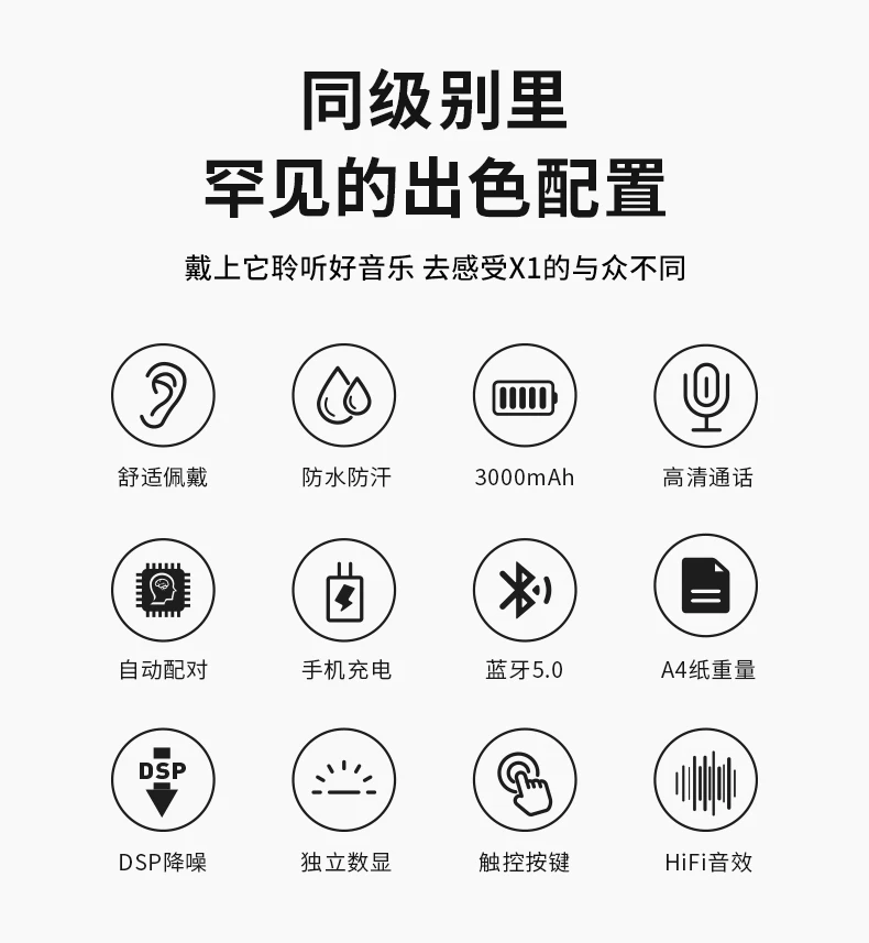 Новые TWS X10 Plus IPX7 водонепроницаемые беспроводные наушники Bluetooth 5,0 стерео музыкальные наушники спортивные наушники-вкладыши зарядный чехол