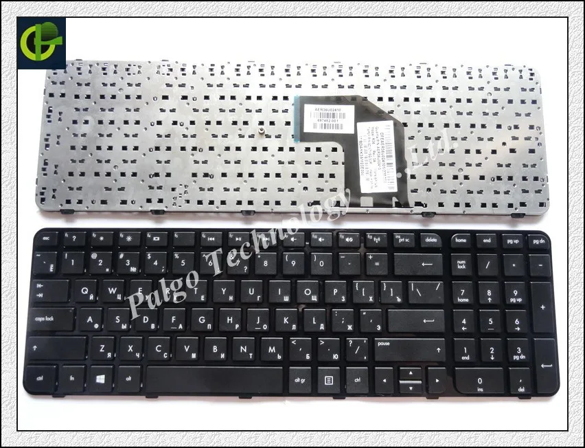 For HP Pavilion dv5-2000 dv5-2100 dv5-2200 Keyboard Spanish Teclado with frame