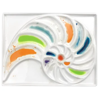 

Ceramics High Quality Artist Paint Watercolor Palette Tray for Watercolor Art Painting Supplies