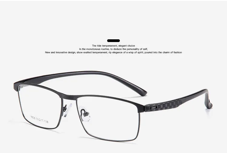 Очки оправа для очков Мужская Nerd компьютерная оптическая прозрачные линзы оправа для очков для мужских очков 9808