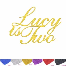 Персональное имя торт Топпер в блестящем серебряном золоте пользовательское имя возраст ребенок душ 1-й День рождения украшения украшение для именинного торта