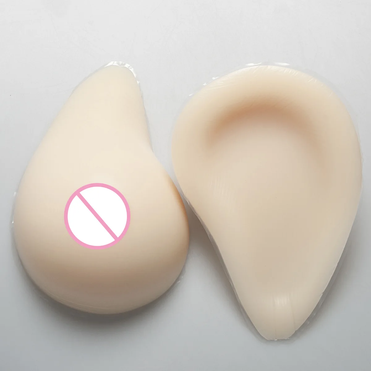 

800g/pair Fake Breast Silicone False Chest Forms Lifelike Boob tit Female Mammectomy Rehabilitation Chest Beauty Use C cup