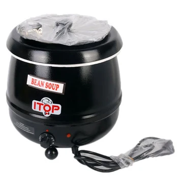 

Winter 10L Hot Drink Pot Soup Warmer Kettle 110V/US plug 220V/EU plug Wet Heat Boiler Adjustable Temperature Kitchen Tools