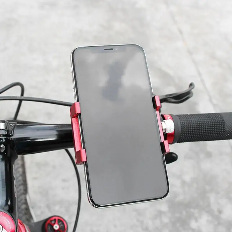 Алюминиевый MTB велосипедный держатель для телефона на руль кронштейн зажим велосипедные Багажники держатель для лобового стекла для iPhone huawei