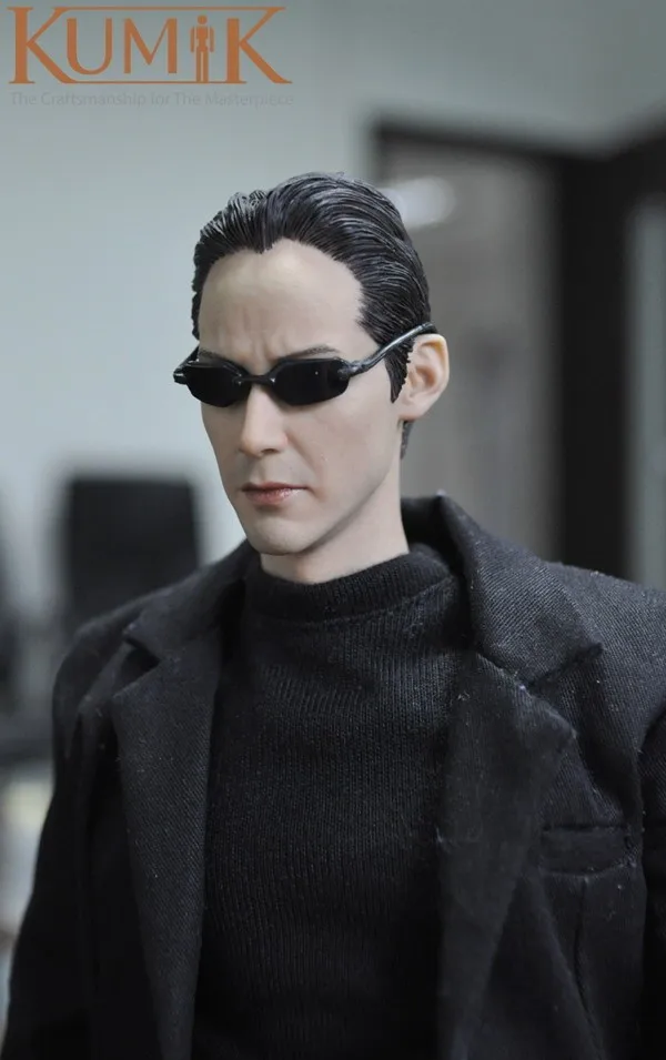 Kumik KMF034 1/6 NEO Matrix Keanu Reeves/Hackers наряд-4 Набор для 1" Коллекционная Фигурка Diy