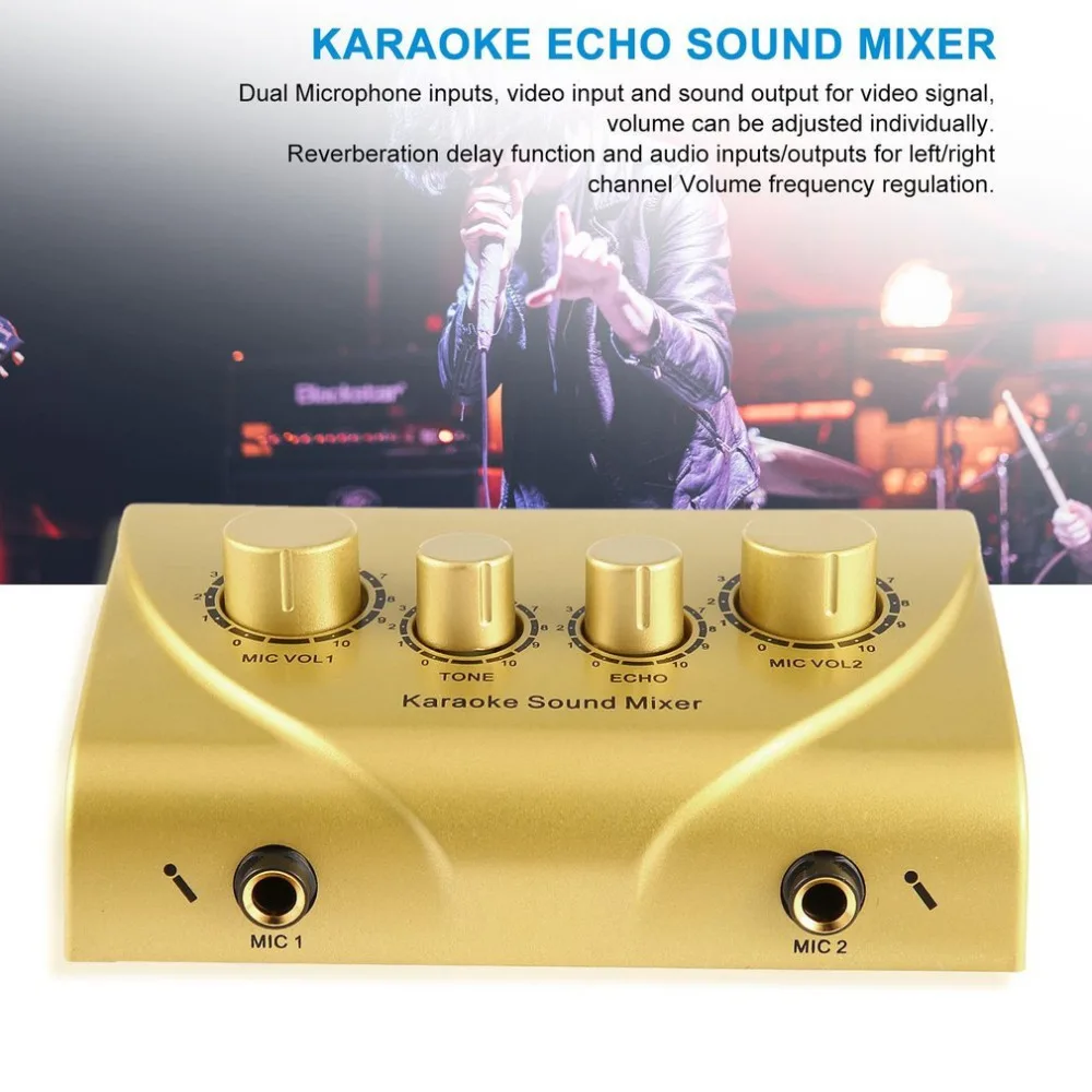 Buy Karaoke Sound Mixer Professional Audio System