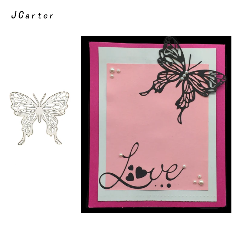 

JC 2019 New Large Butterfly Metal Cutting Dies for Scrapbooking DIY Embossing Folder Cards Handmade Album Stencil Plate Crafts