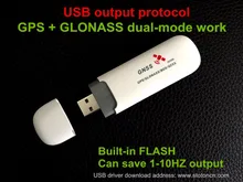 STOTON Neue USB GNSS GPS GLONASS empfänger, Ublox 8030 multi-mode GNSS chip design, unterstützung PC windows XP win7 win8 win10